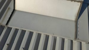 工場での雨漏り屋根修繕